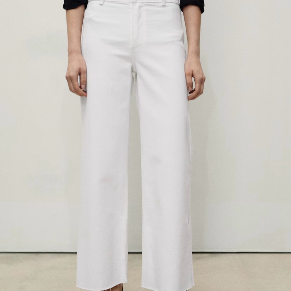 Mango Catherine Jeans in White